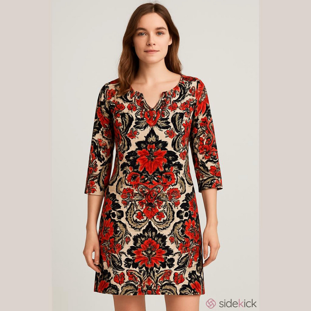 J crew linen dress, size 4